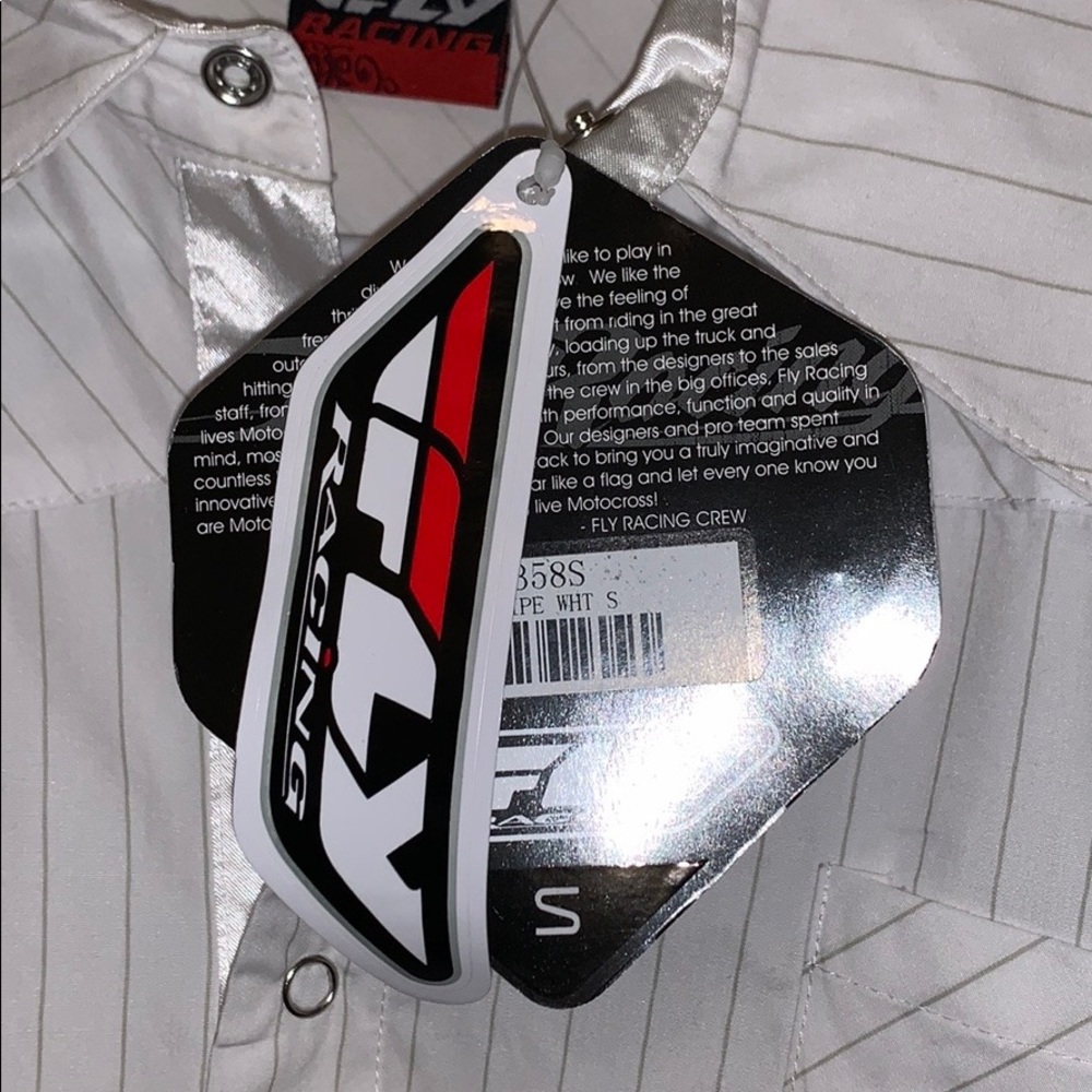 Fly Racing Button Down size small new with… - Picture 7 of 8
